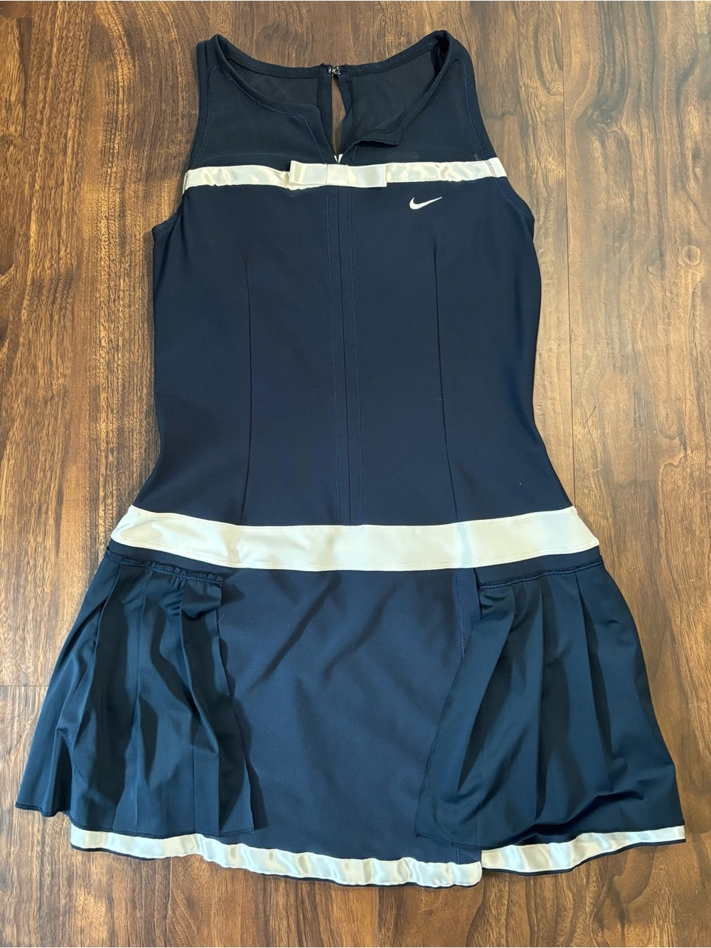 Nike Navy and White Athletic Dress